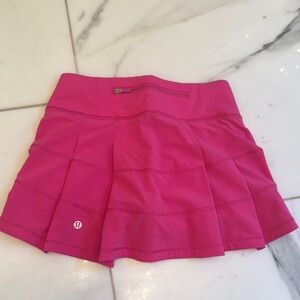 Lululemon Athletica Fuchsia Mini Skirt
